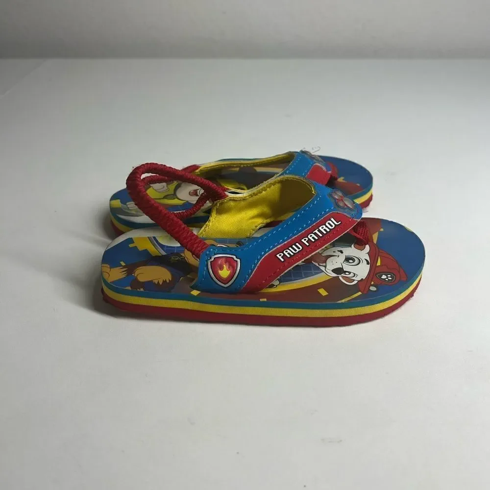 Nickelodeon Paw Patrol Beach Flip Flop (Toddler Boys) Sandal Blue Size 9-10